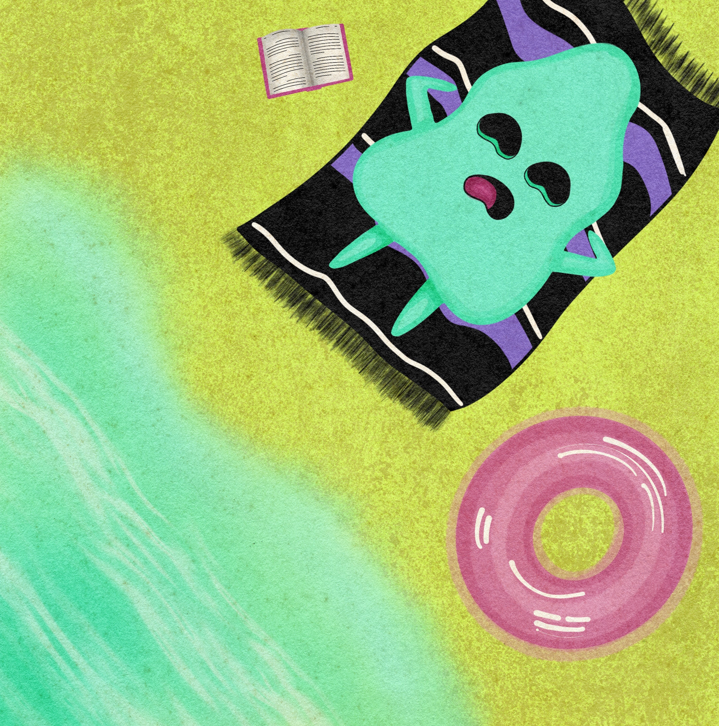 "FEELS LIKE SUMMER" PRINT